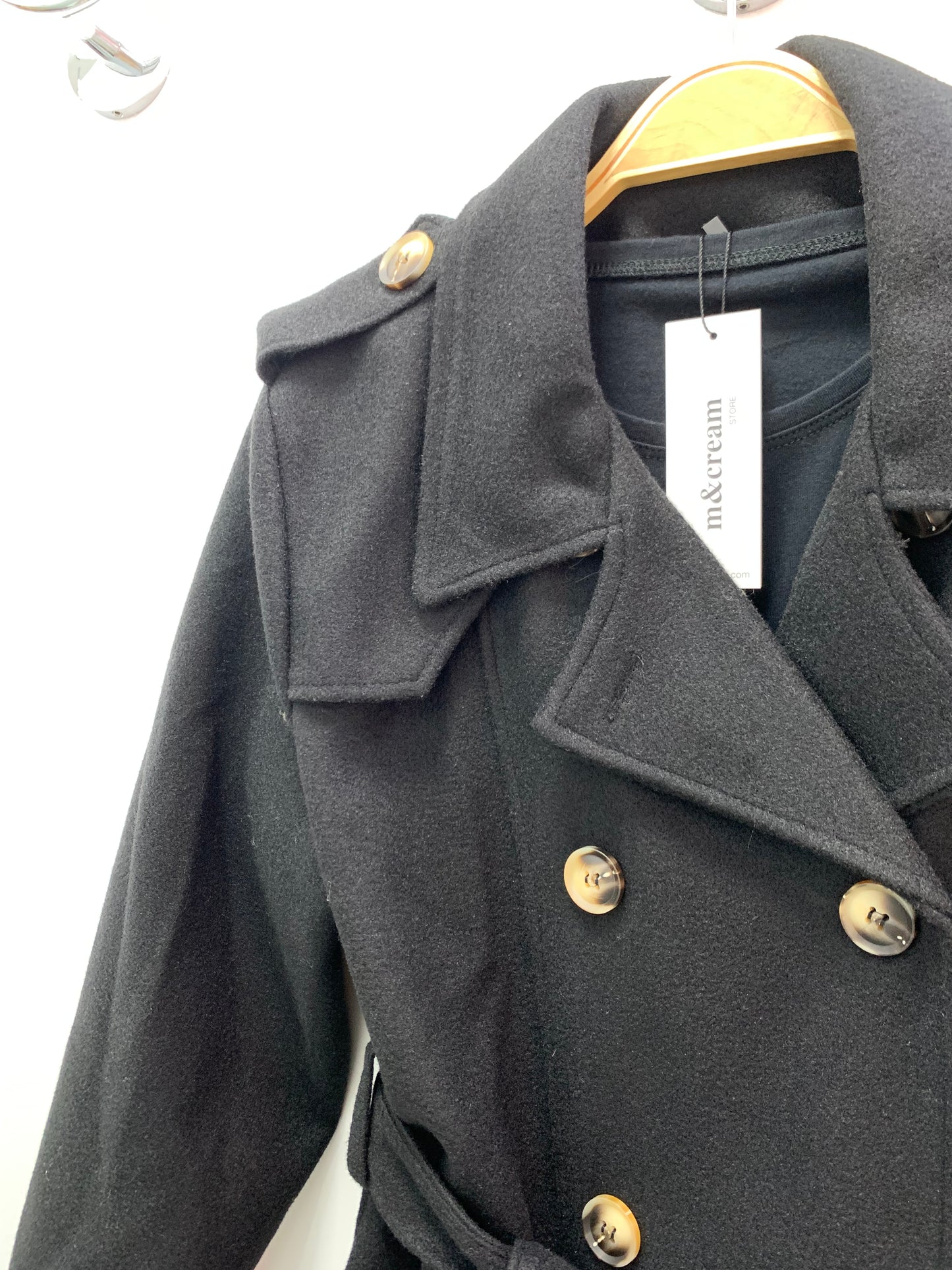 Abrigo "Trench Coat" - m&Cream