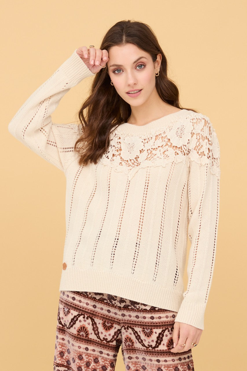 Jersey Encaje Floral de NÜD