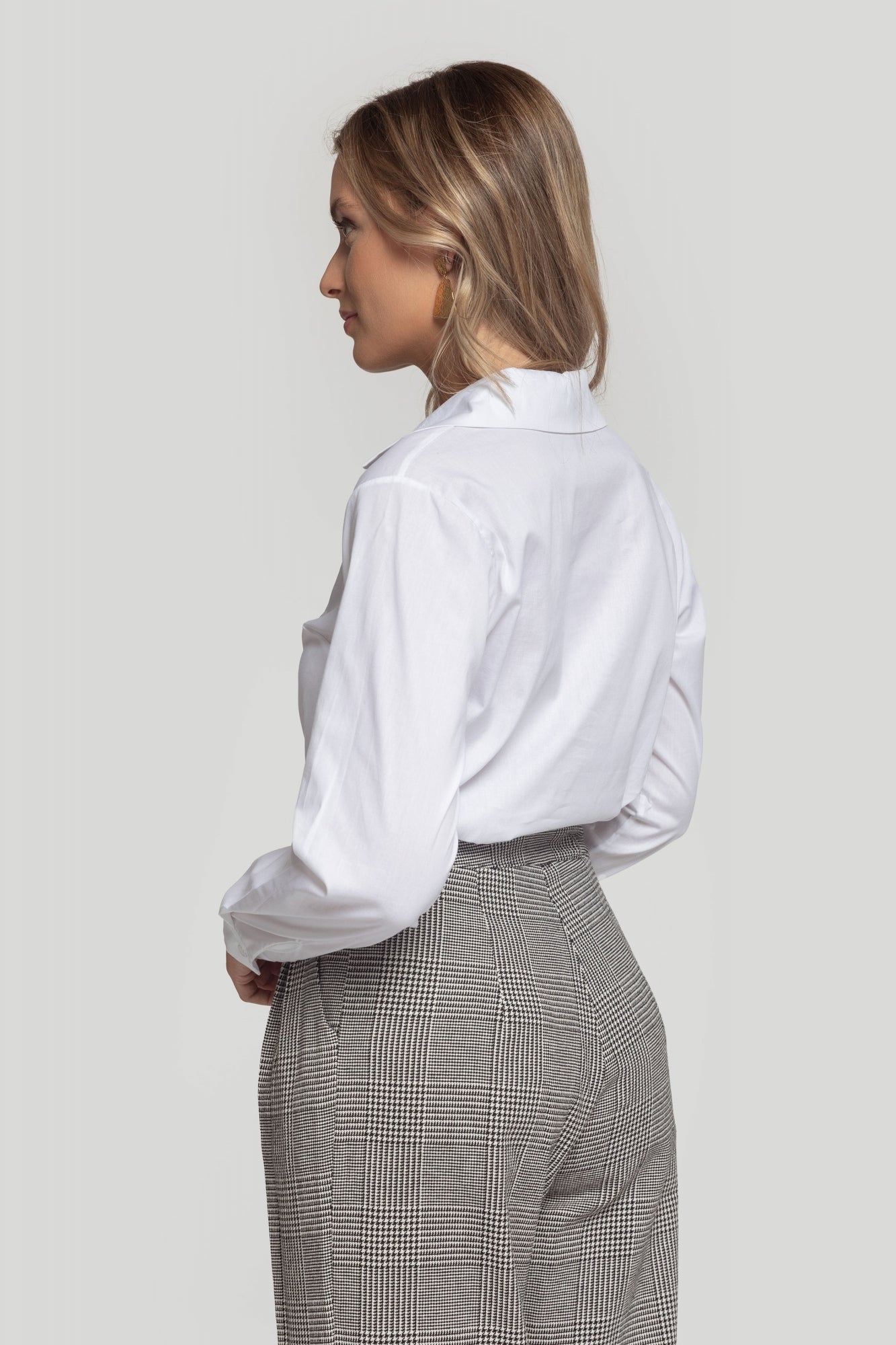 Camisa Slim Balnca - m&Cream