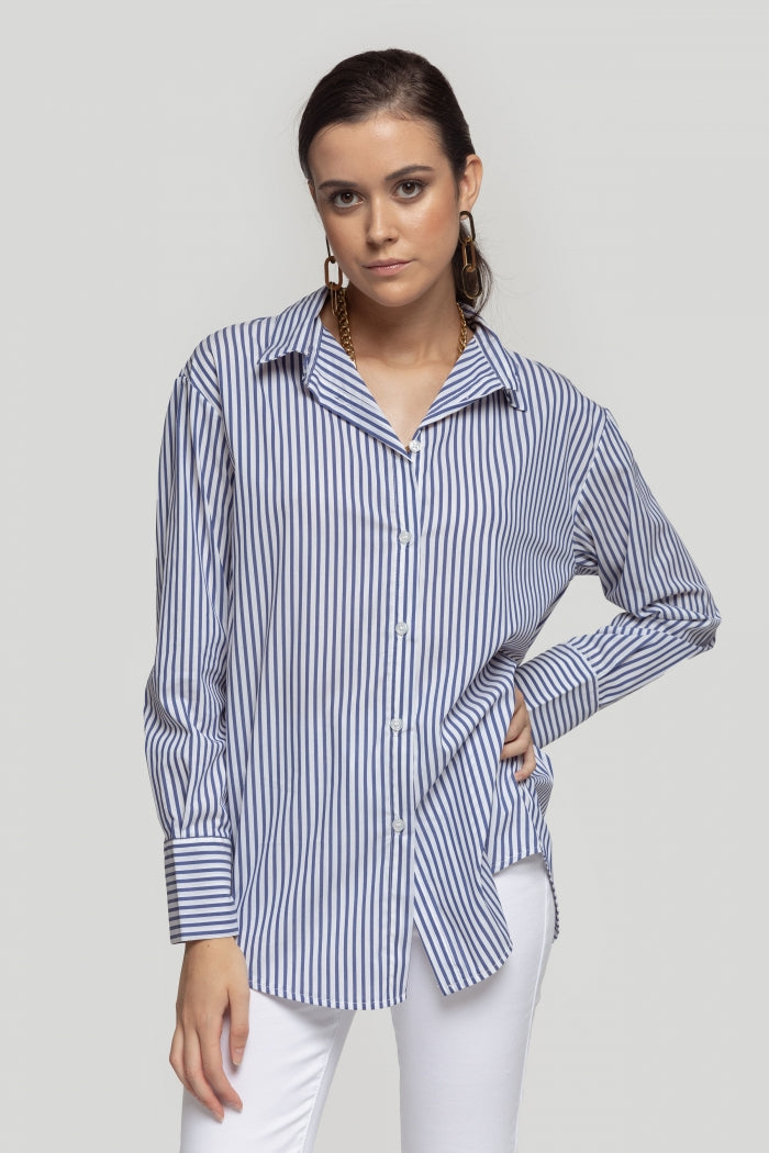CAMISA NAVY m&Cream