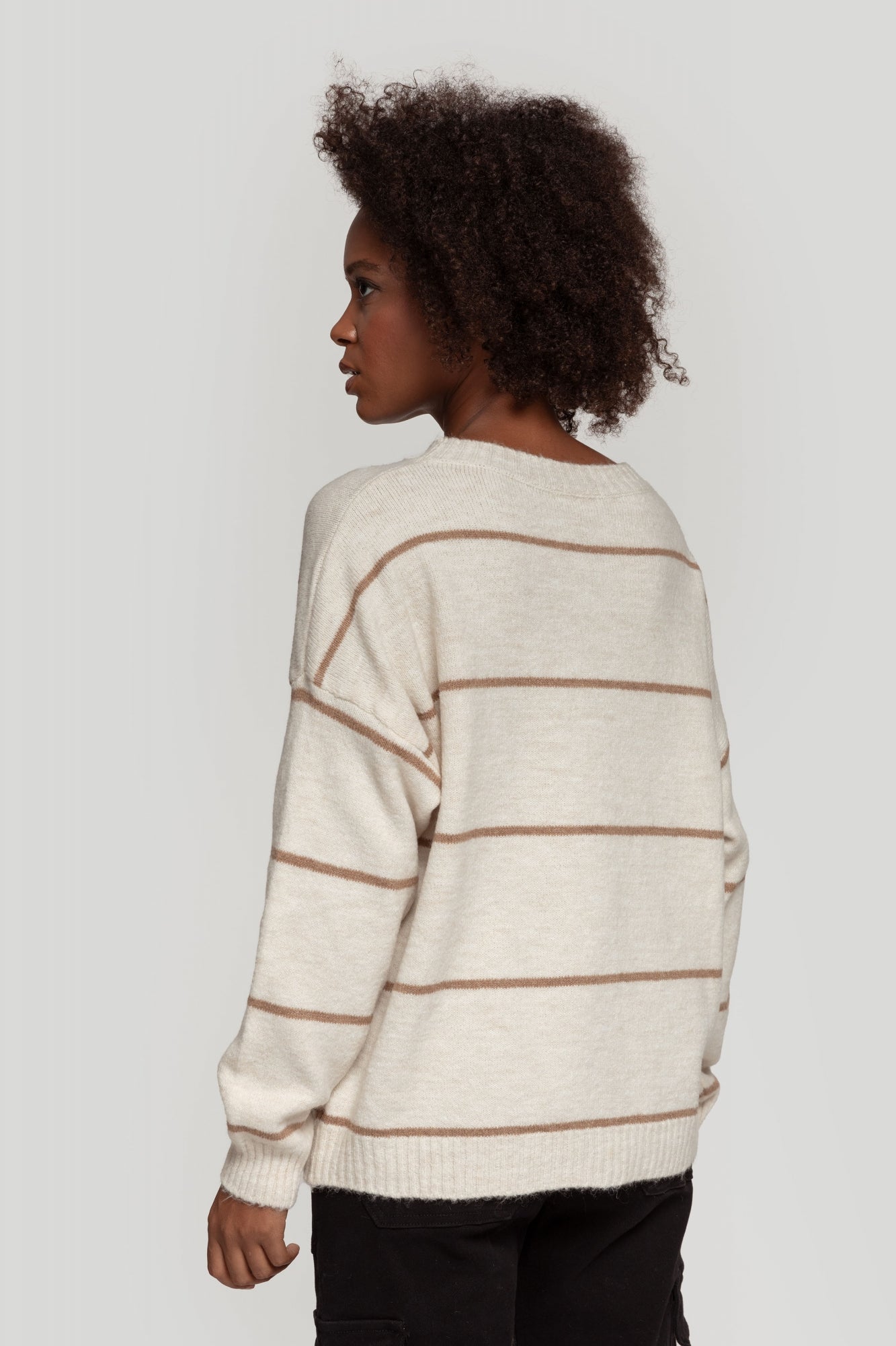 Jersey Rayas - m&Cream