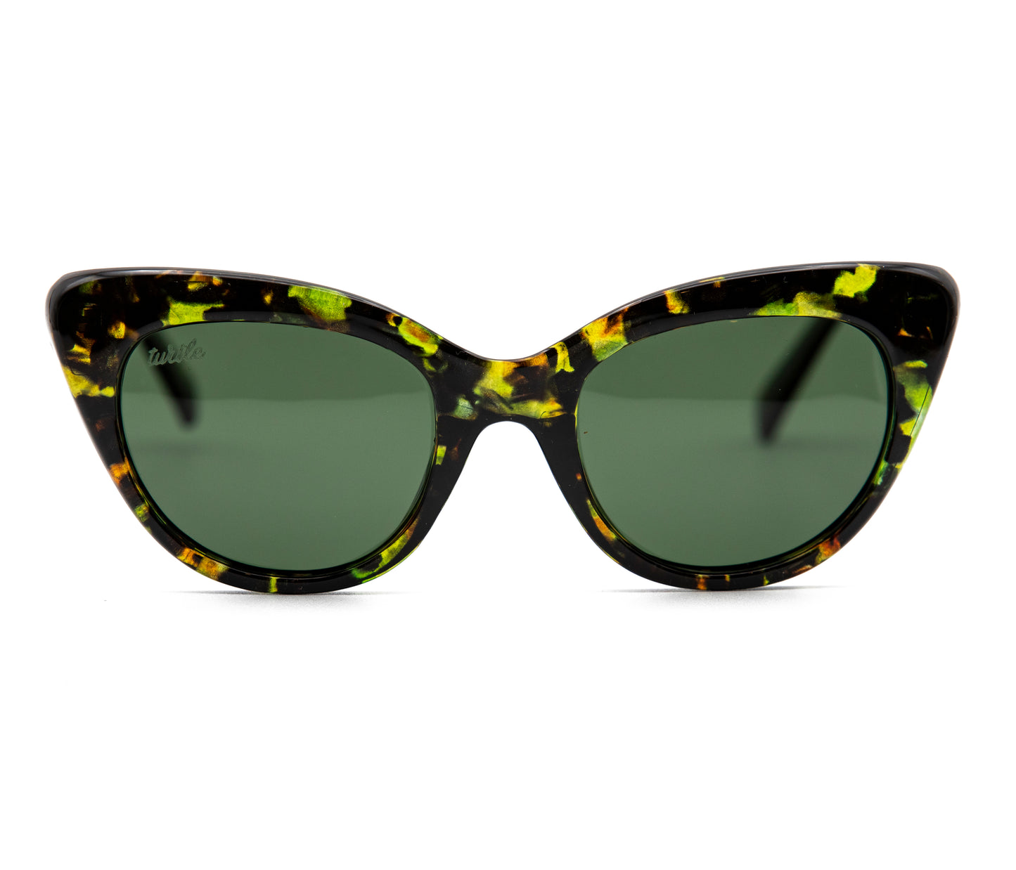 Cat Eyes - Green Carey